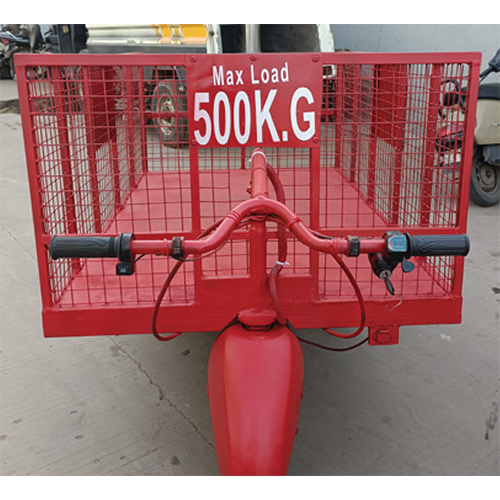 Indian Post Type Trolley - Color: Red