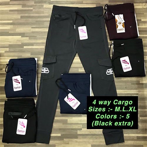 Mens 4 Way Cargo Stretchable Lower