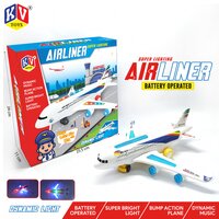 Bump & Go Airliner With Light & Music (806)