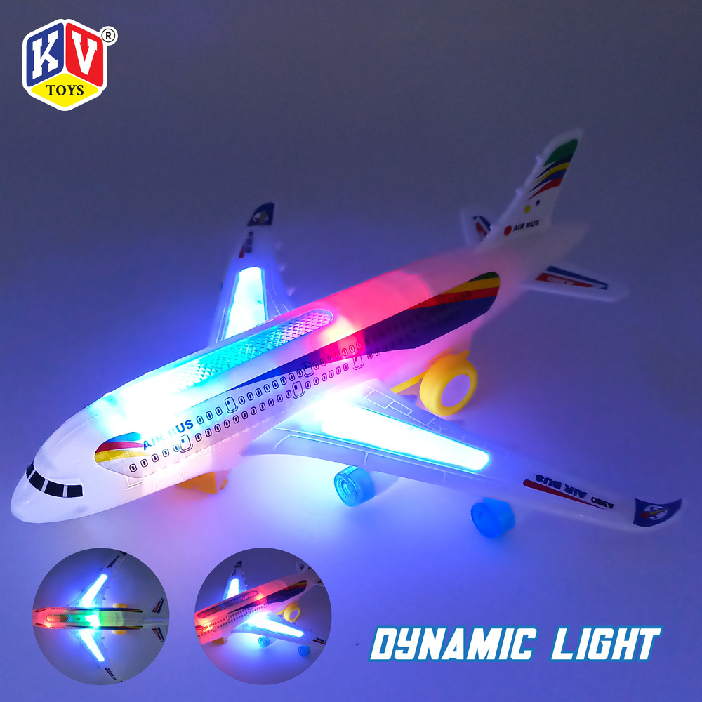 Bump & Go Airliner With Light & Music (806)