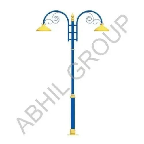 Outdoor Decorative Pole - Color: Blue