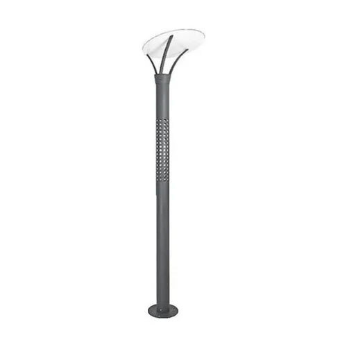 Designer Decorative Indirect Lighting Pole - Color: Black