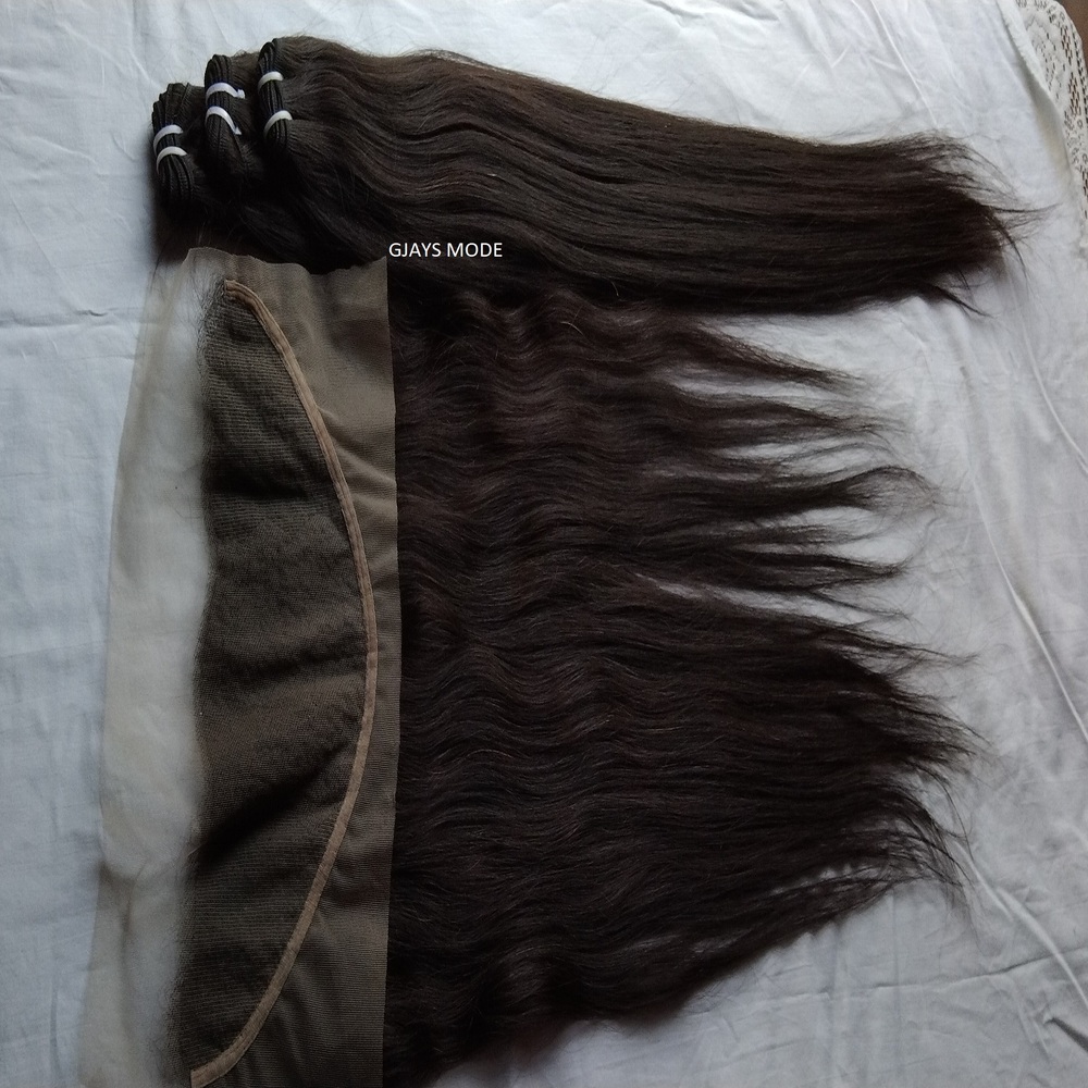Lace Frontal Straight Human Hair