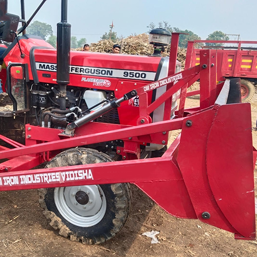 Front End Dozer - Air Cooled, Stainless Steel Wheel Tractor | Manual Hand Crank, 1 Year Warranty For Agriculture & Farming
