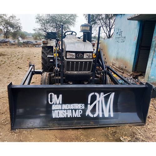 Tractor Front Dozer - Color: Black