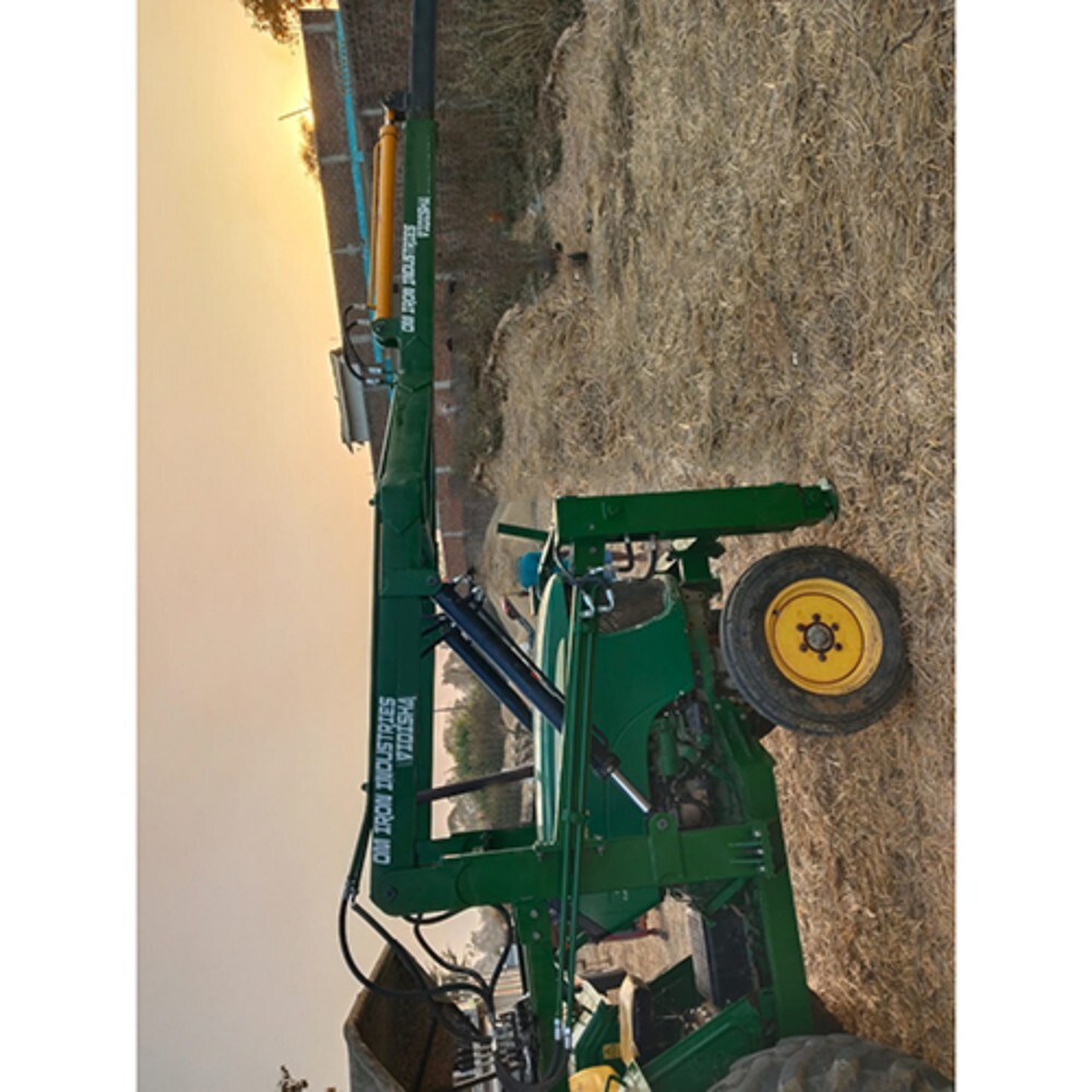 MS Tractor Post Hole Digger - Mild Steel, 4-Stroke Engine, Green Color | Manual Operation, Ideal for Planting and Fencing Tasks, Warranty Included