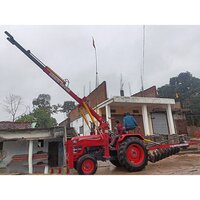 Post Hole Digger(mahindra Pole Master) - Color: Red