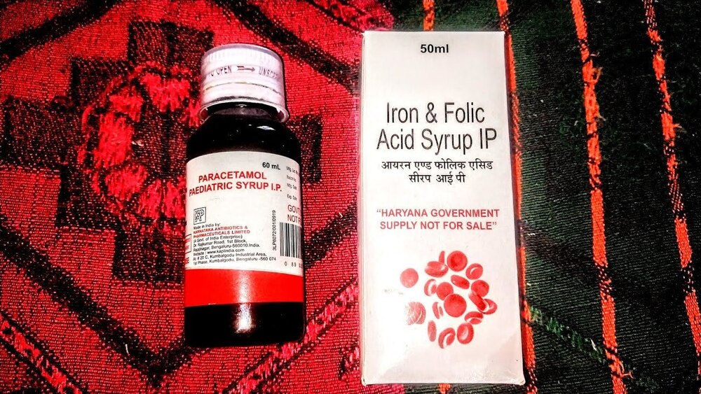 Iron & Folic Acid Syrup 50/0.5 mg / 5ml