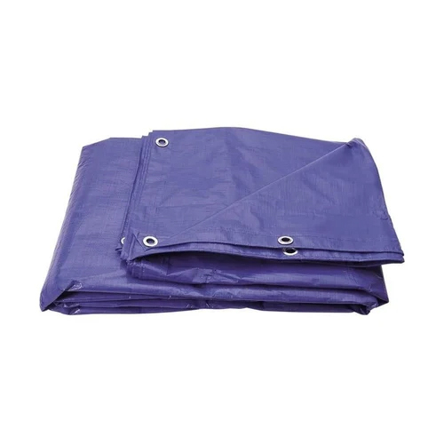 190 Gsm Purple Waterproof Hdpe Tarpaulin - Tent Style: Plain