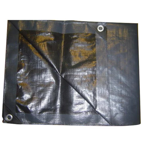 120 Gsm Pe Laminated Tarpaulin - Color: Black