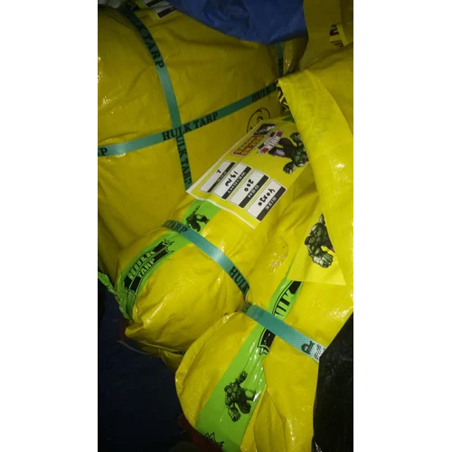 Ldpe Coated Tarpaulin - Color: Yellow