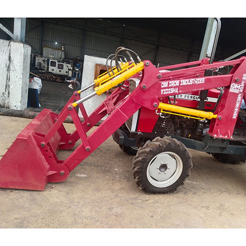 Red Tractor Front Dozer