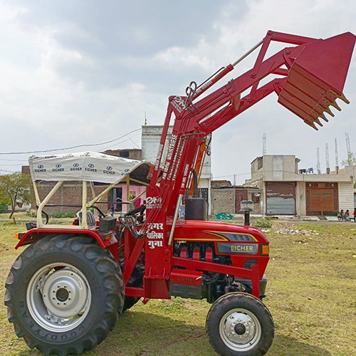 Red Tractor Front Dozer - Engine Type: Air Cooled