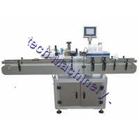 Semi Automatic Wrap Labeling Machine - Material: Stainless Steel