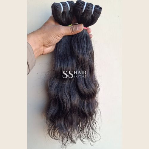 Indain Exporter Virgin Human Hair Bundles Sew In Weave Weft Hair Extensions