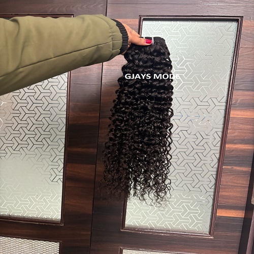 INDIAN RAW VIRGIN CURLY TEMPLE HAIR