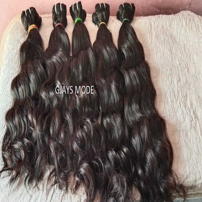 Double Wefted Wavy Human Hair