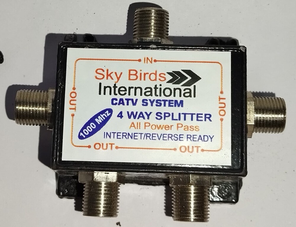 CATV 4-Way Splitter