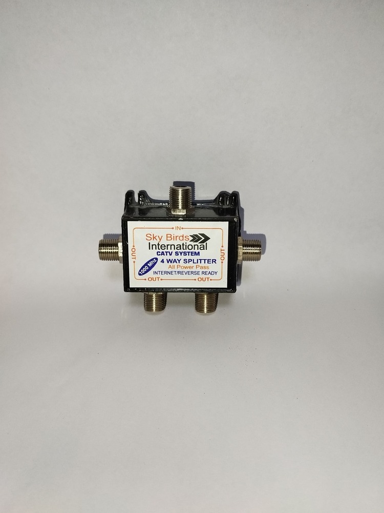 Catv 4-way Splitter - Application: Networking / Commercial Industry