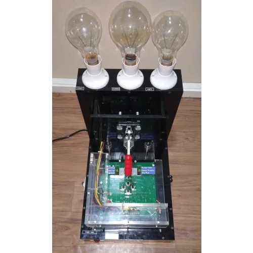 Lamp Indication Pcb Functional Testing Jig - Color: Black