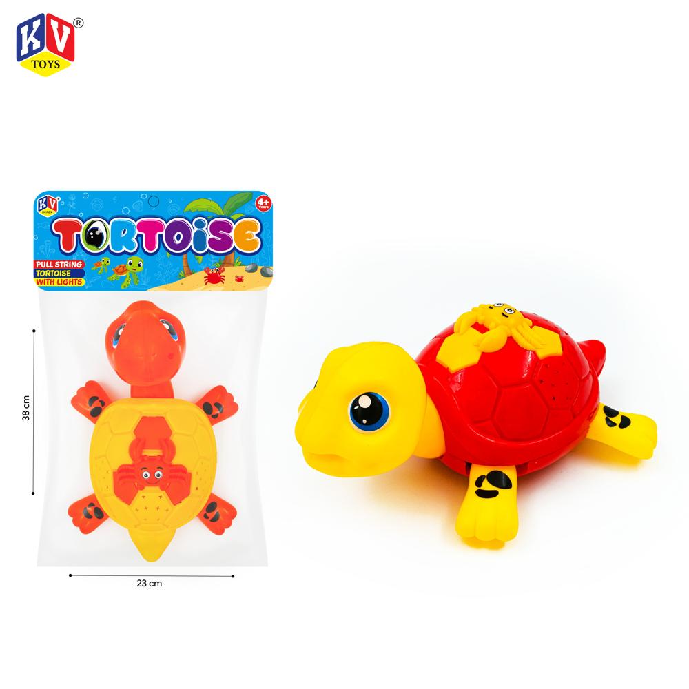 Pull String Tortoise with Bell Sound - BOPP Packaging (838-14)