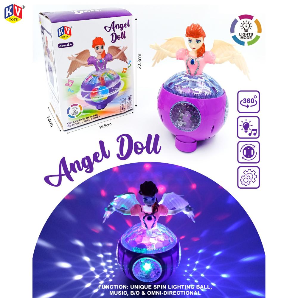 Angel Doll With Light & Music (838-12)