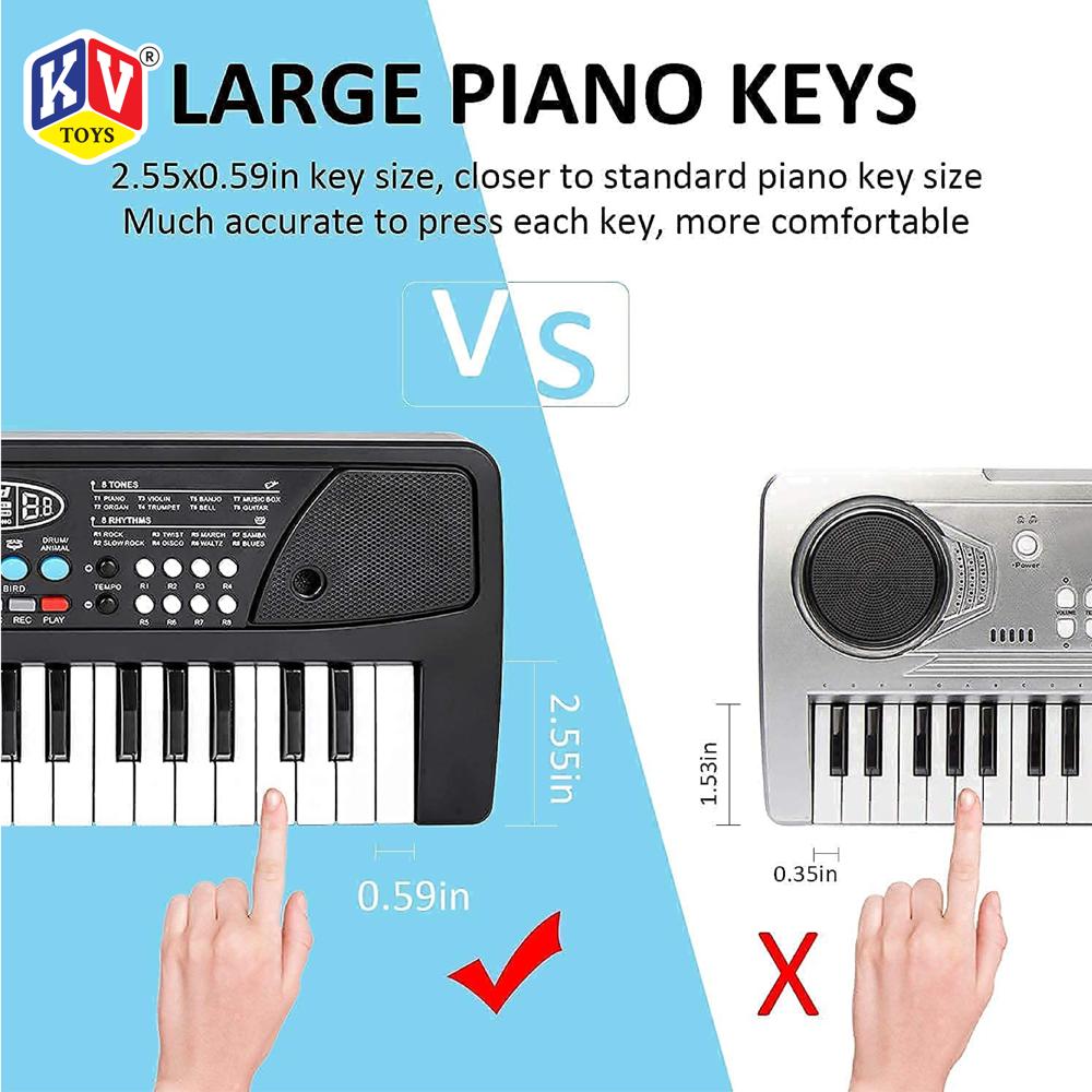 Music Fun Electronic Keyboard With Microphone Included (430)