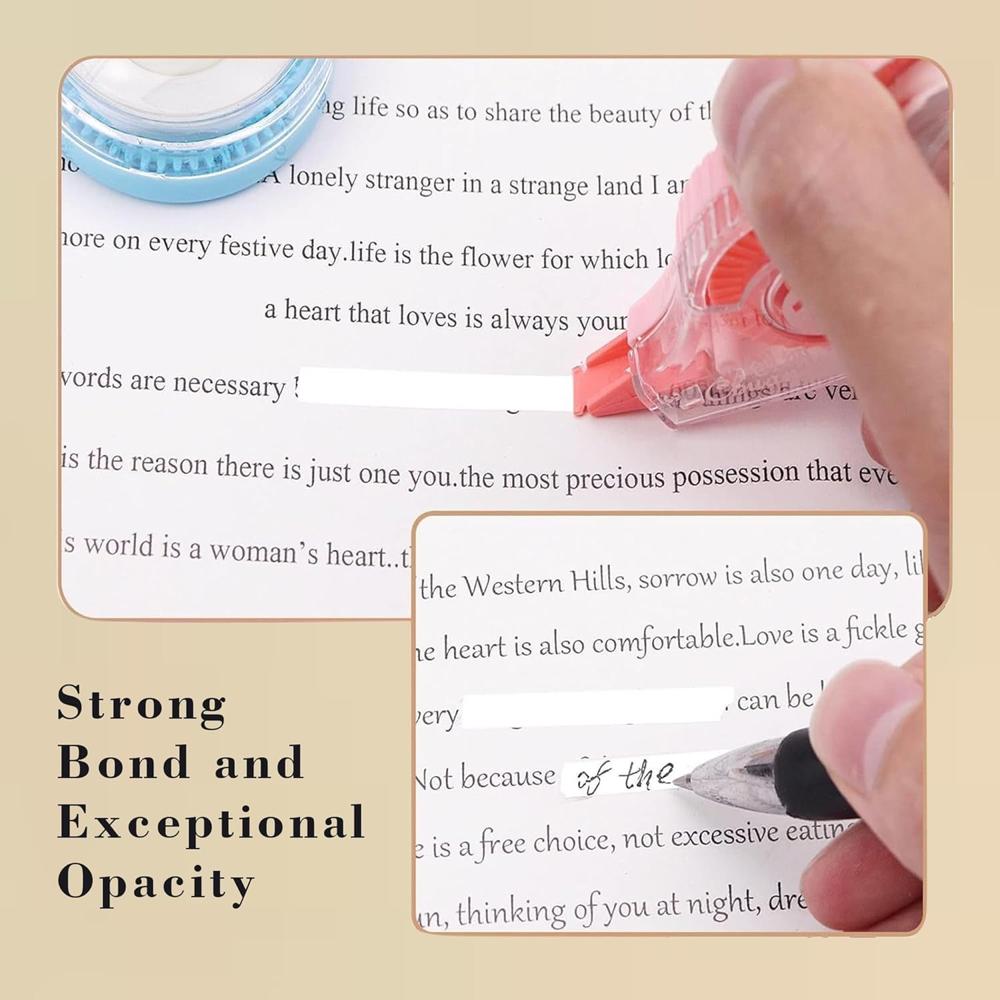 Multipurpose White Strip Error Correction Tape