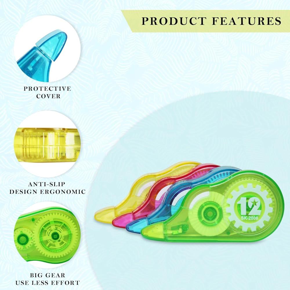 Multipurpose White Strip Error Correction Tape