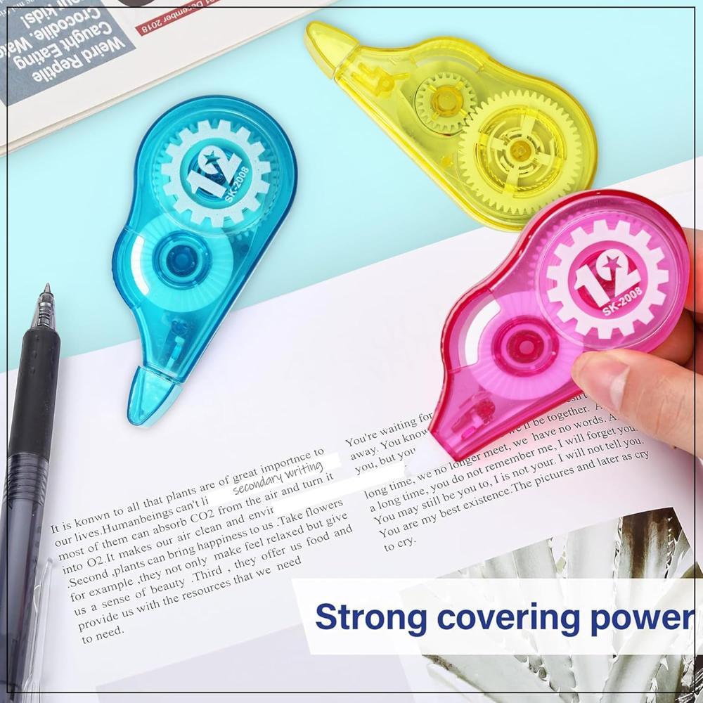 Multipurpose White Strip Error Correction Tape
