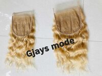 Blonde Wavy Human Hair
