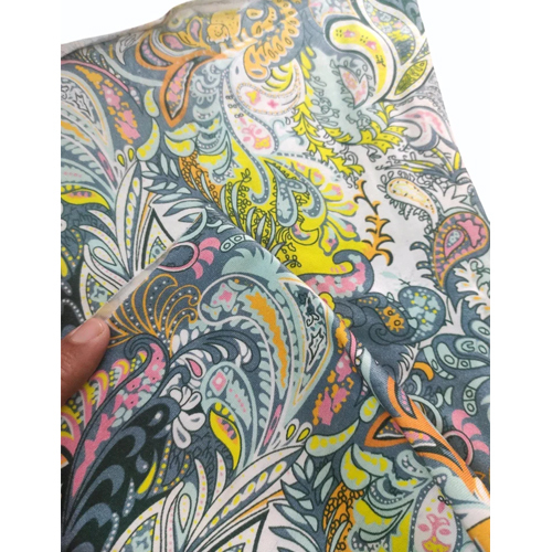 Digital Printed Cotton Fabric - Color: Different Available