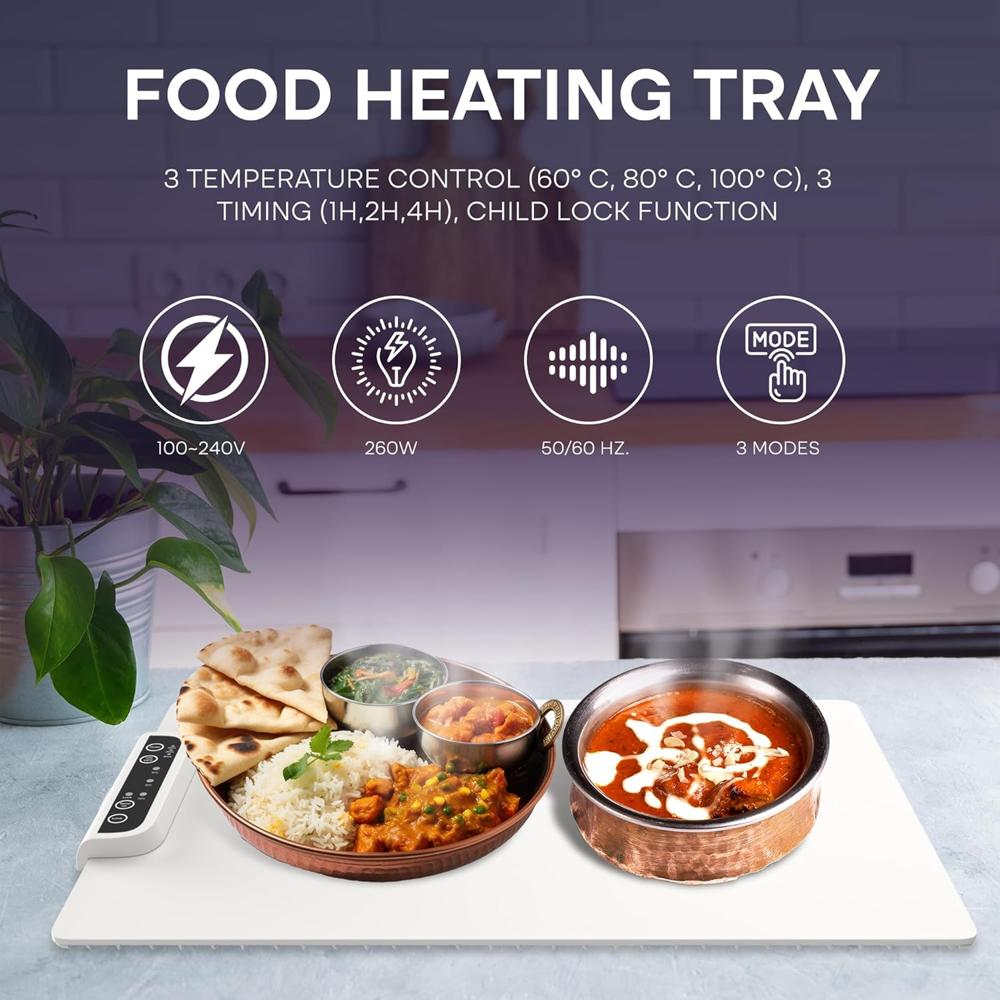 Smart Electric Warming Tray for Food