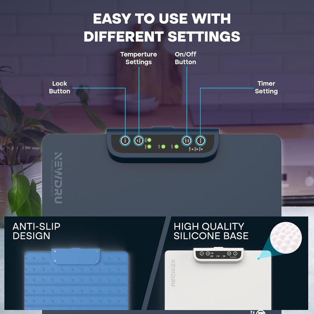Smart Electric Warming Tray for Food