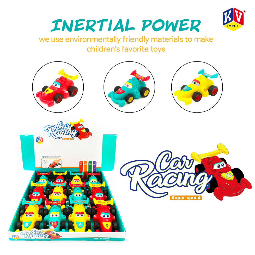12 Pcs Friction Racing Car (213)