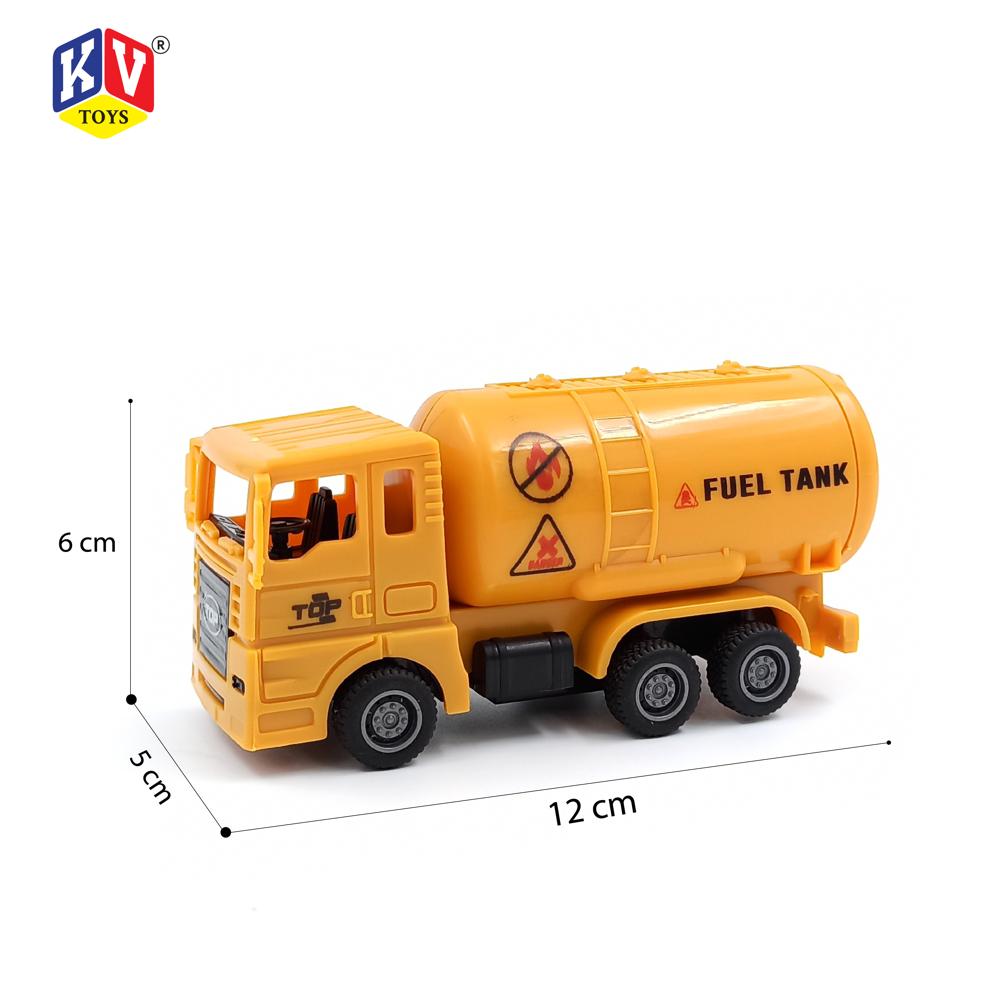 12 Pcs Friction 4 Model Mix City Builder Truck (219)