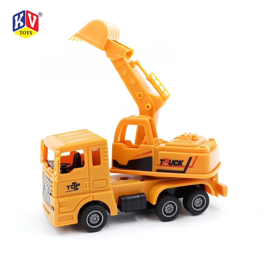12 Pcs Friction 4 Model Mix City Builder Truck (219)