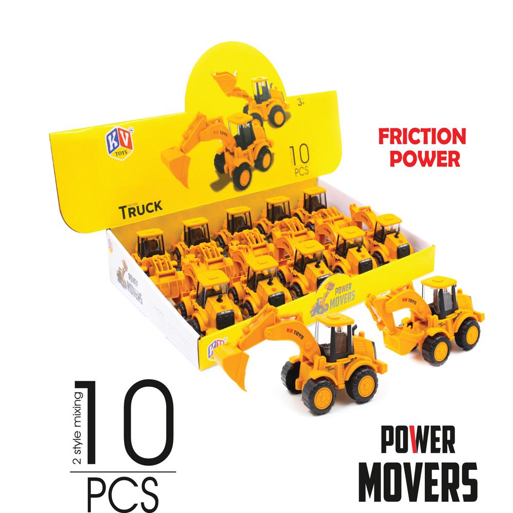 10 Pcs Friction 2 Model Mix Power Mover Truck (226)