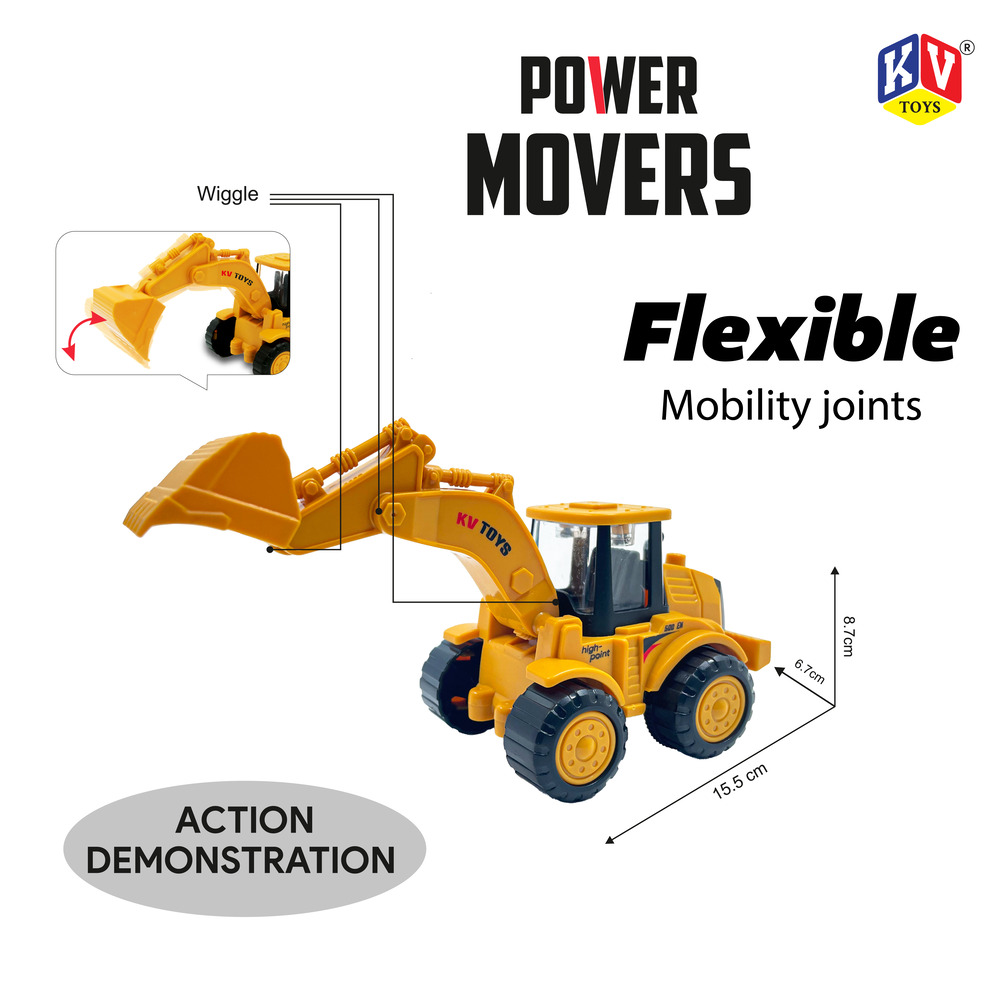 10 Pcs Friction 2 Model Mix Power Mover Truck (226)