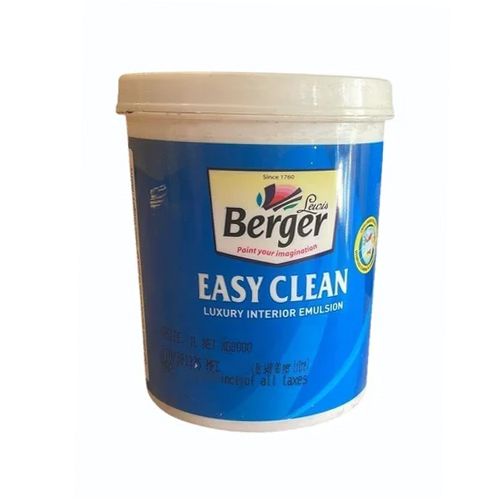 1L Berger Easy Clean Luxury Interior Emulsion Paint - Color: Blue