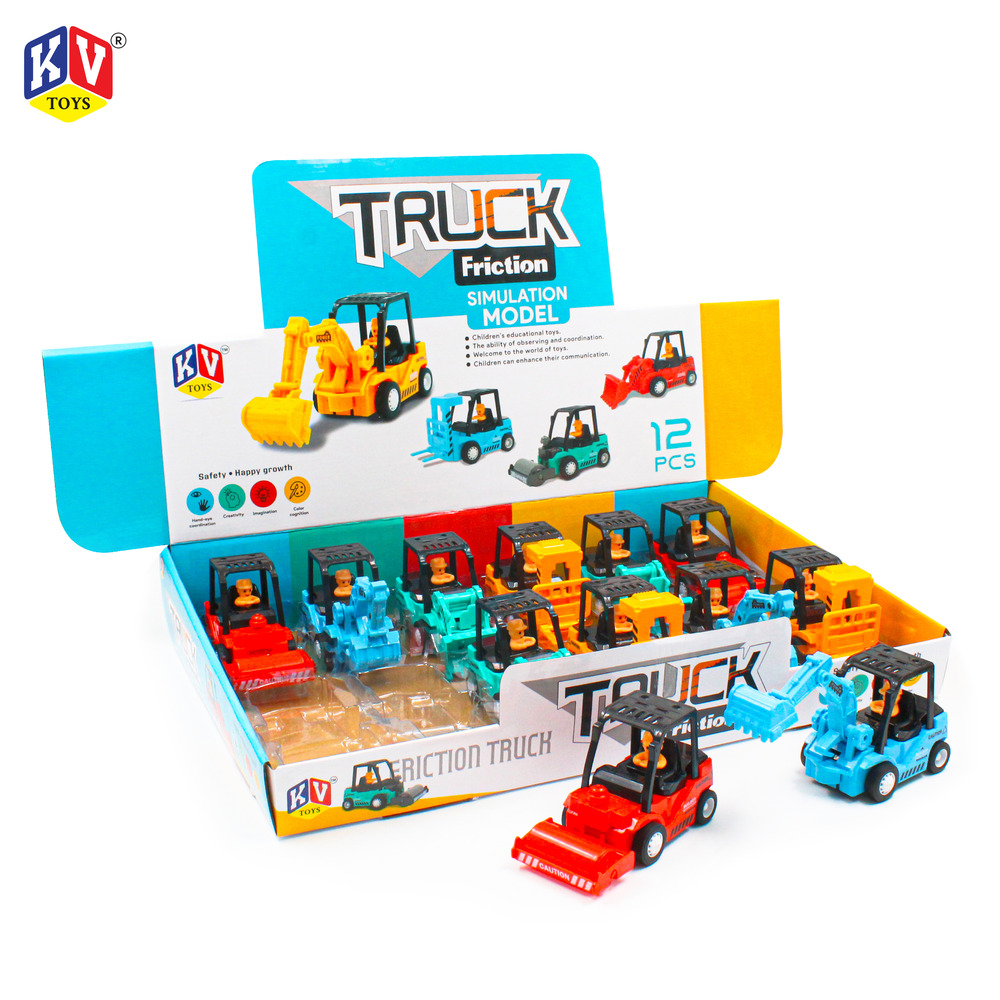 10 Pcs Friction 4 Model Mix Mover Truck (229)