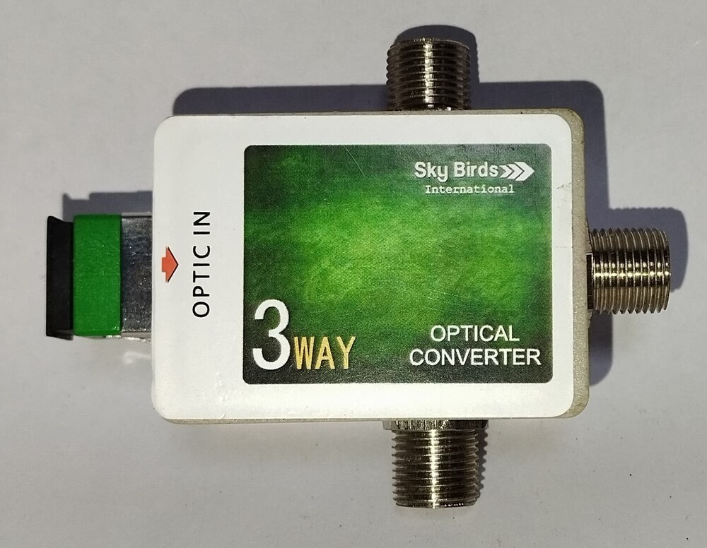 Optical converter 3 way