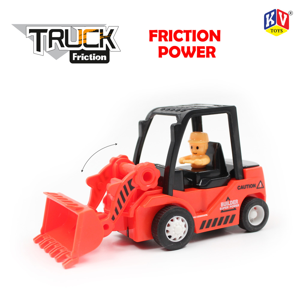 4 Pcs Friction 4 Model Mix Mover Truck (227)