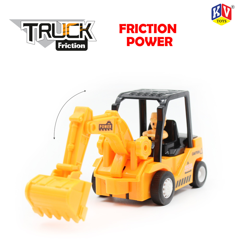 4 Pcs Friction 4 Model Mix Mover Truck (227)