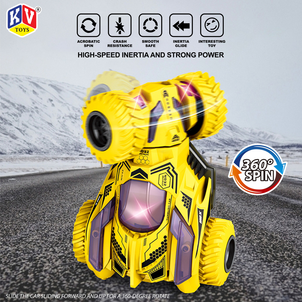 12 Pcs Friction Stunt Car (240)