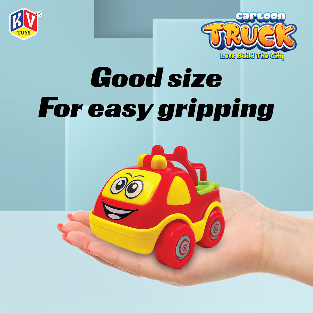 12 Pcs Friction 6 Model Mix Cartoon Truck (249)