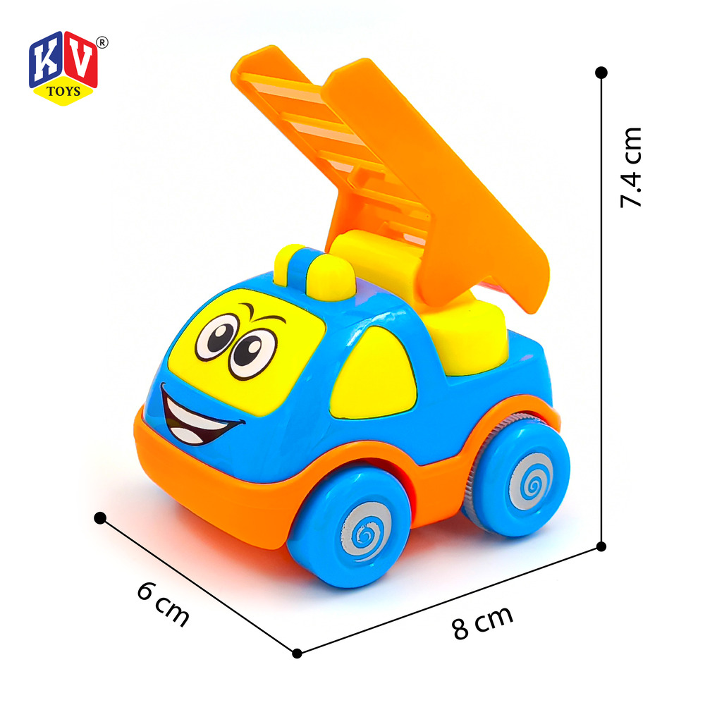 4 Pcs Friction 4 Model Mix Cartoon Truck (251)