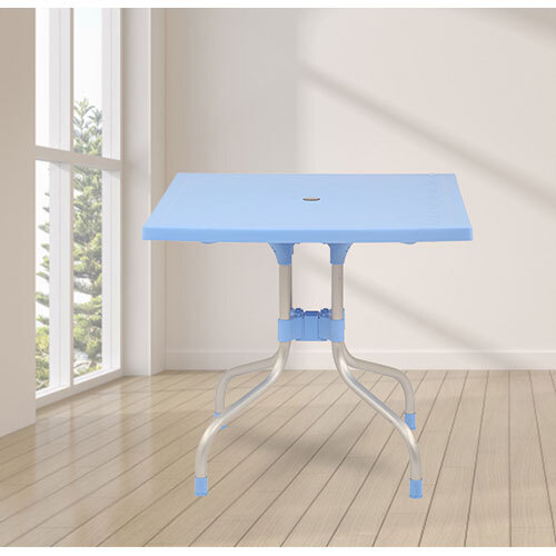 Olive Plastic Folding Tables (Square) - Origin: India