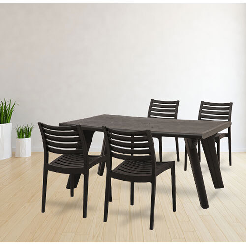 Bison With Omega 6 Seater Dining Set