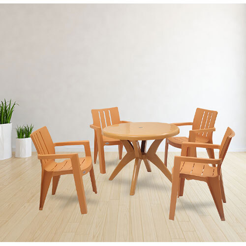 Marina With Kent Plastic Table Chair Set